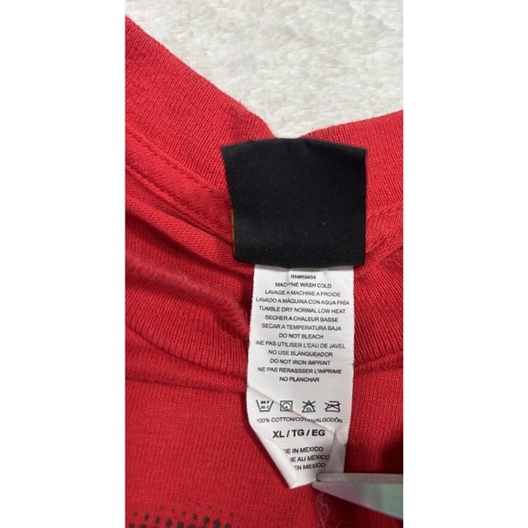 Y2K GWP Sport Skate Core Red Graphic T-Shirt Youth Size XL Skateboarding - Picture 4 of 7